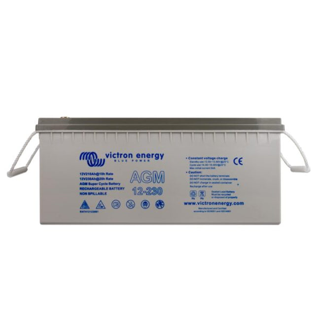 Victron Energy AGM Super Cycle Battery 12V 230Ah (M8) – BAT412123081-Powerland