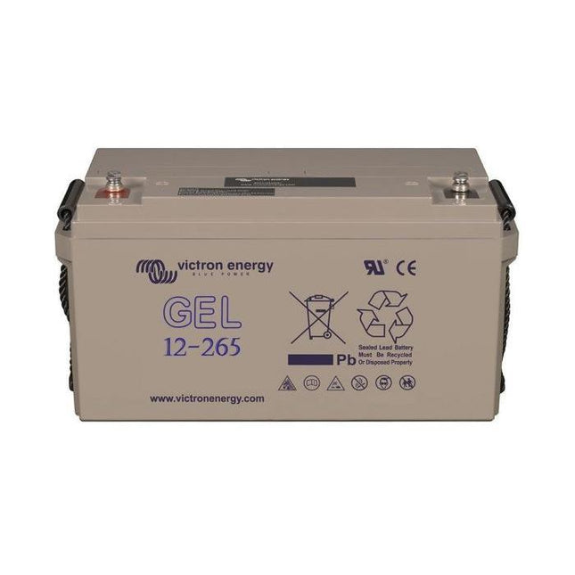 Victron Energy Gel Deep Cycle Battery 12V 265Ah – BAT412126101-Powerland