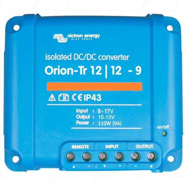 Victron Energy Orion-Tr 12/12-9A (110W) Isolated DC-DC Converter – ORI121210110R-Powerland