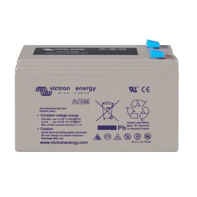 Victron Energy AGM Super Cycle Battery 12V 15Ah (Faston-tab 6.3×0.8mm) – BAT412015080-Powerland