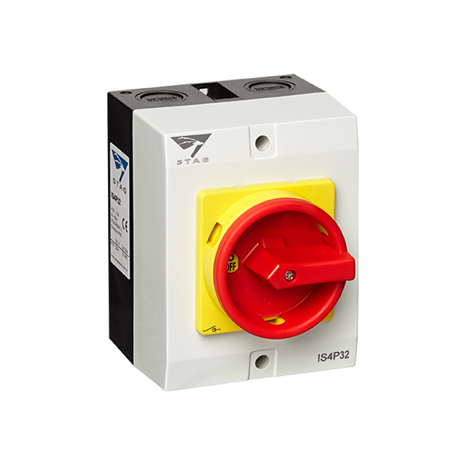 IMO Stag AC Isolator 4 Pole 32 Amp - Powerland.co.uk