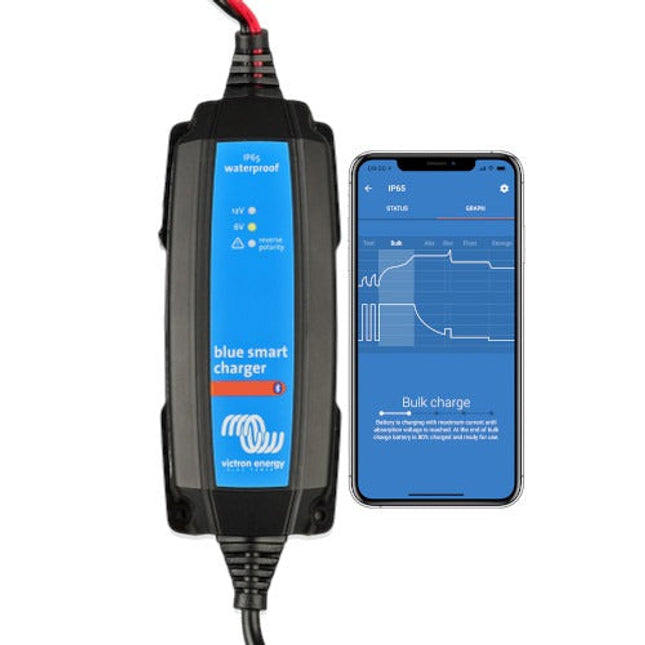 Victron Energy Blue Smart IP65 Charger 6V/12V-1.1 – BPC120134024R-Powerland