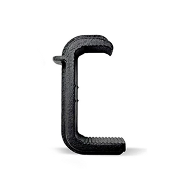 SolarGuard Spike Fixing Clip 30mm - Black - Powerland.co.uk