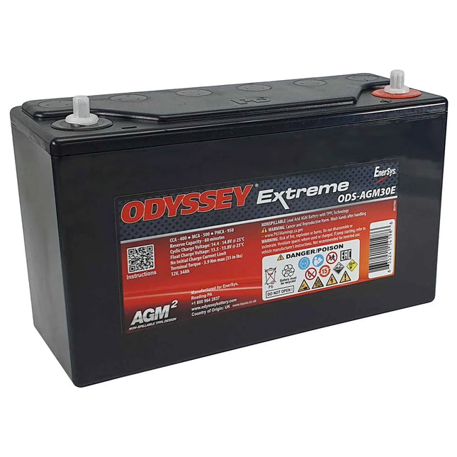 Odyssey Extreme 30 Battery - Pc950 (Ods-Agm30E) Battery