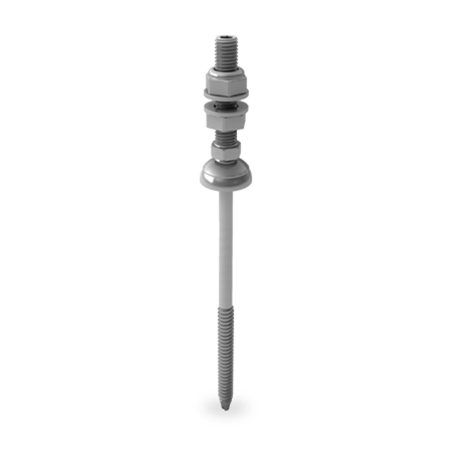 Solar Fastener for steel substructure 125mm/50mm - Powerland.co.uk