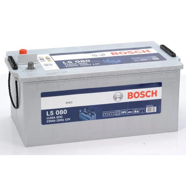 L5 080 BOSCH LEISURE BATTERY 12V 230AH (CCA 1150 amps) UK 625 L5080-Powerland