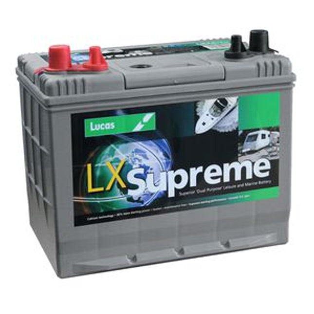 Lucas Dual Purpose Leisure / Marine LX24MF 12V 80Ah (CCA600A)-Powerland