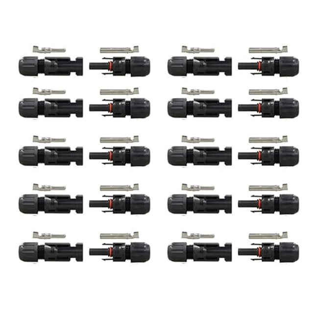 MC4 Connector. (0014/0015) pair pack of 10