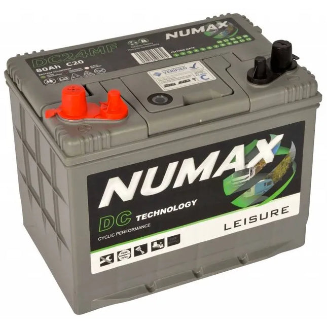 DC24MF NUMAX LEISURE BATTERY 12V 80AH-Powerland