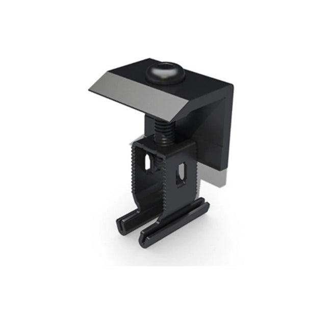Renusol End Clamp+ 30 - 50mm Black - Powerland.co.uk