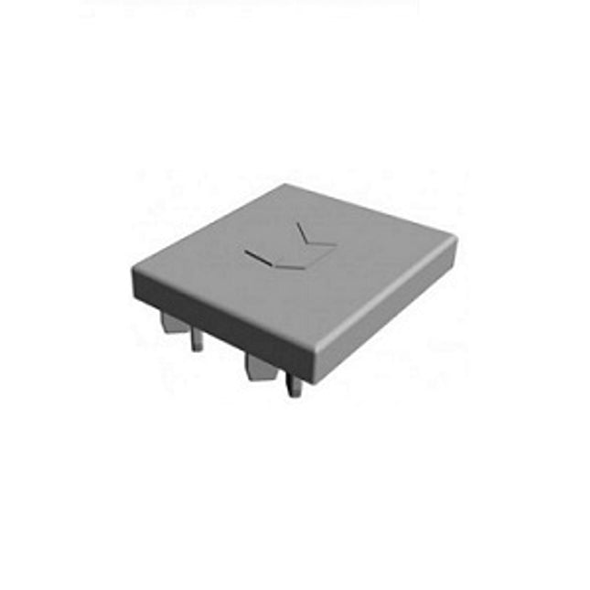 VarioSole + End Cap 41X35 rail Single - Grey