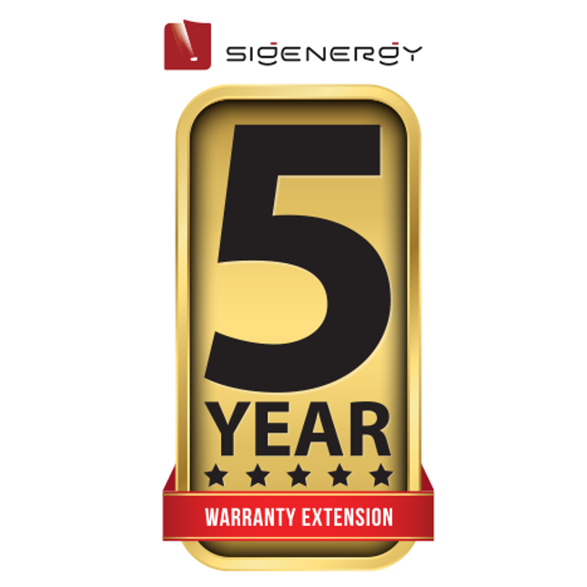 Sigenergy Warranty Ext. of 5 years for Sigenstor Energy Controller 17.0-30.0kW Three Phase