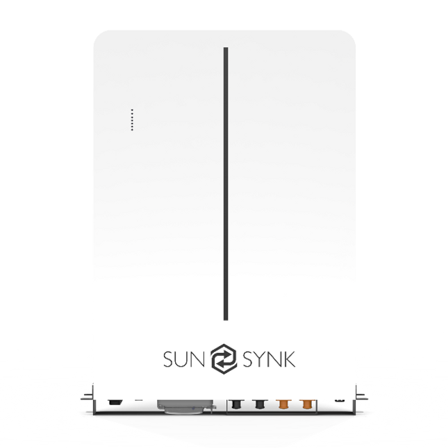 Sunsynk 5.32kWh IP65 W5.3 White Battery (Including Cable Sets) - Powerland.co.uk