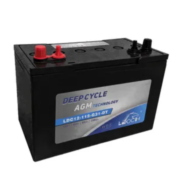 Leoch Superior Lead Carbon Agm 115Ah Battery (Ldc12-115-G31-Dt)
