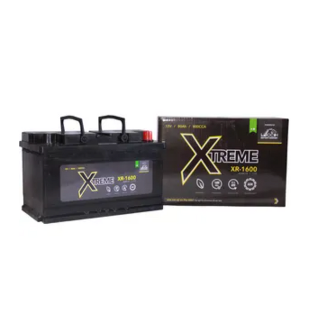 Xtreme Start Stop Series Xr-1600 Agm Battery 80Ah 1600A Xr1600