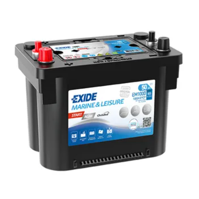 EM1000 EXIDE MAXXIMA AGM BATTERY MAX900 - Powerland.co.uk