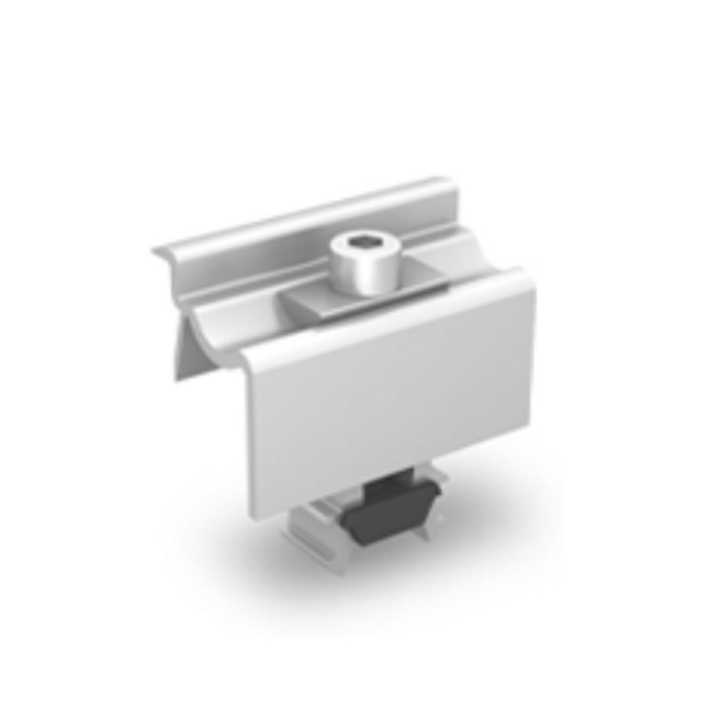 Universal End Clamp One SILVER 30-42mm - Powerland.co.uk