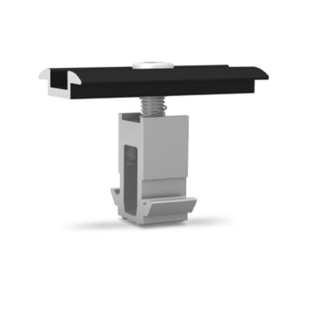 DomeClamp Middle Clamp 30-50 mm, black anodized