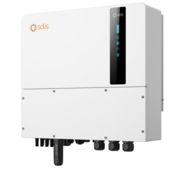 Solis S6 20kW 3 Phase Hybrid Inverter with DC - 4 MPPT for HV Batteries (WIFI/LAN)