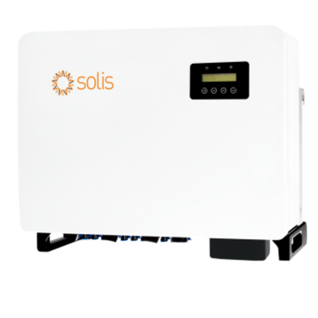 Solis 5G 36kW Low Voltage Solar Inverter - 3 Phase with DC - Powerland.co.uk