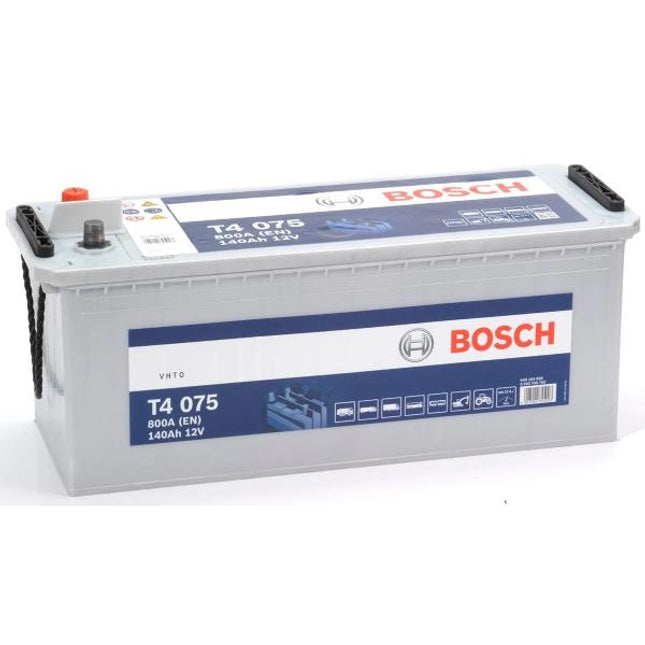 T4 075 BOSCH TRUCK BATTERY 12V 140AH (CCA 800 amps) UK 627HD T4075-Powerland