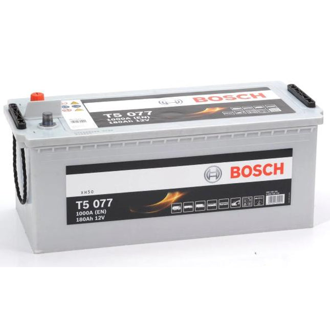 T5 077 BOSCH TRUCK BATTERY 12V 180AH (CCA 1000 amps) UK 629SHD T5077-Powerland