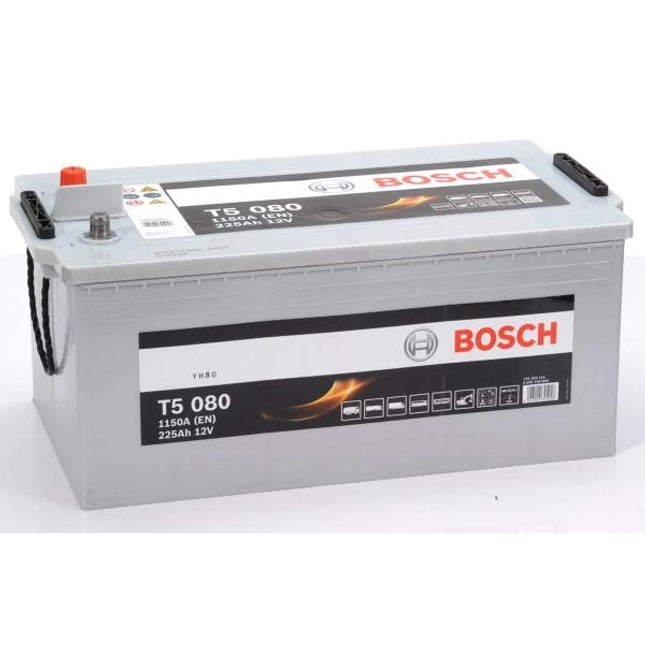 T5 080 BOSCH TRUCK BATTERY 12V 225AH (CCA 1150 amps) UK 625SHD T5080-Powerland