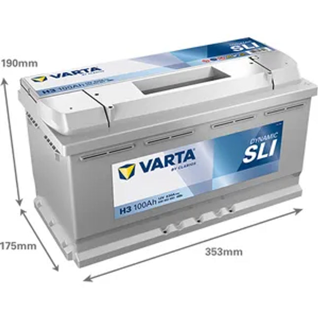 I1 VARTA SILVER DYNAMIC CAR BATTERY 110AH 920CCA Type 020 - Powerland.co.uk