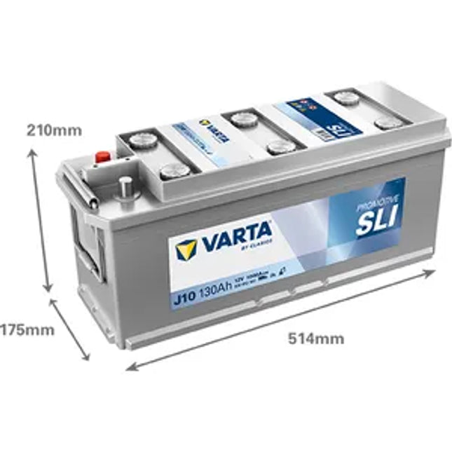 630UR (J10) VARTA PROMOTIVE 12V 135AH CCA 1000A 635052100 - Powerland.co.uk