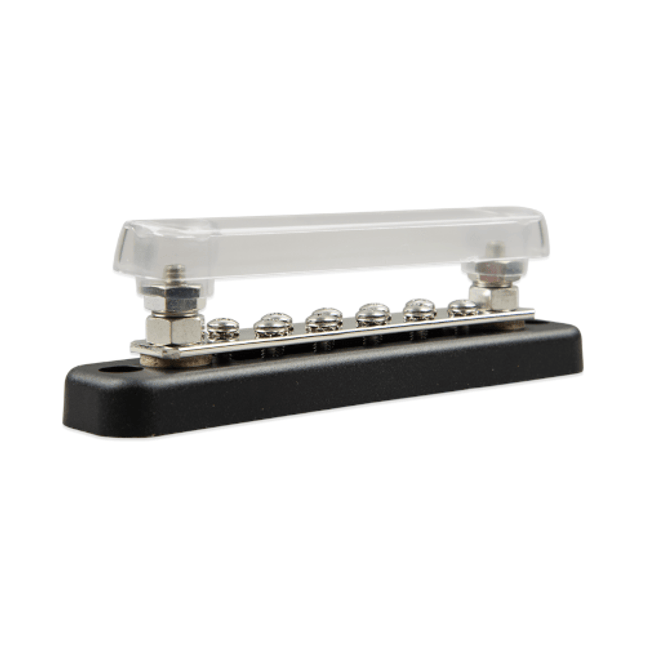Victron Energy Busbar 150A 2P with 10 Screws +Cover – VBB115021020-Powerland