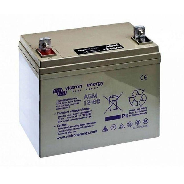 Victron Energy 12V/66Ah Gel Deep Cycle Battery (BAT412600084)-Powerland