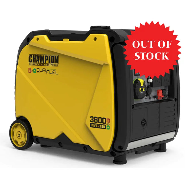 Champion 3600 Dual Fuel Generator