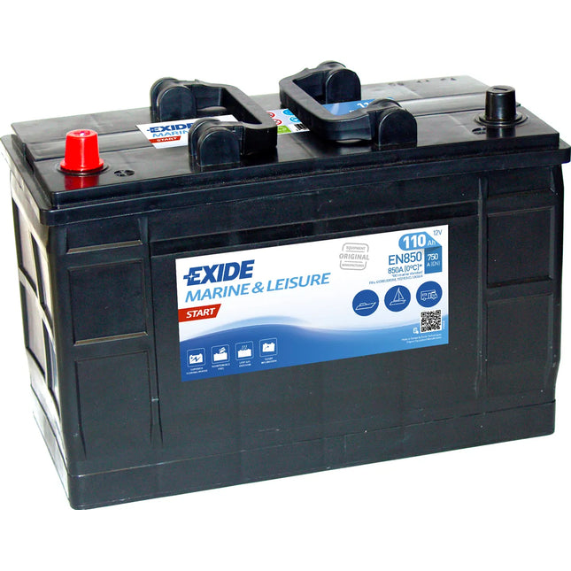 EN850 EXIDE START MARINE LEISURE BATTERY-Powerland