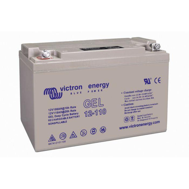 Victron Energy 12V/110Ah Gel Deep Cycle Battery - BAT412101104-Powerland