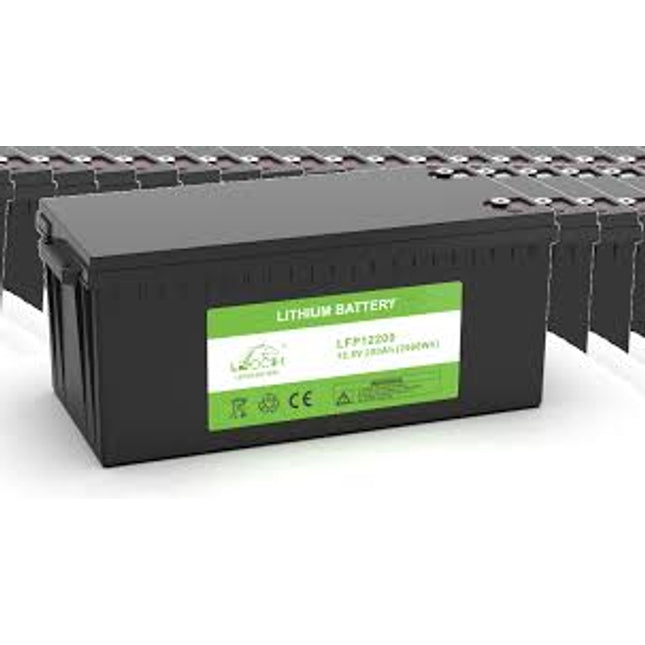 Leoch Lithium Battery LFP12200 12.8v 200ah - Bluetooth and Heated - Powerland.co.uk