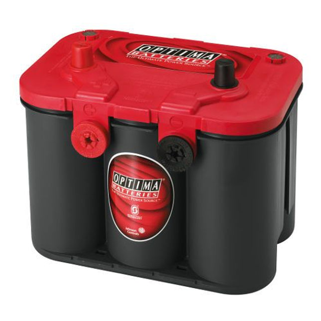 Optima RTU 4.2 Car Battery 12V Ah: 50 Cold Cranking Amps: 815-Powerland