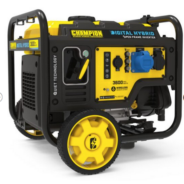 Dual Fuel 3750 Watt Digital Invertor Frametype Generator CPG4000DHY-DF-Powerland