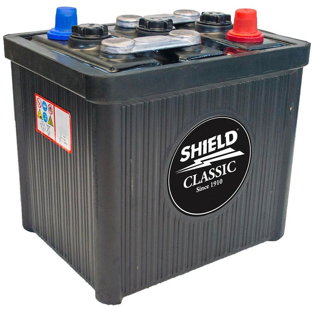 TYPE 501 CLASSIC CAR HARD RUBBER BATTERY 6V 88AH-Powerland