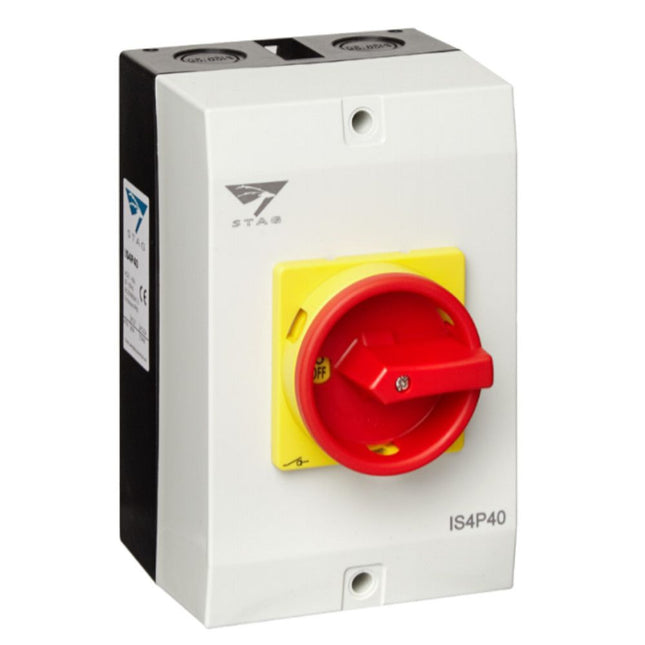 IMO Stag AC Isolator 4 Pole, 40 Amp - Powerland.co.uk