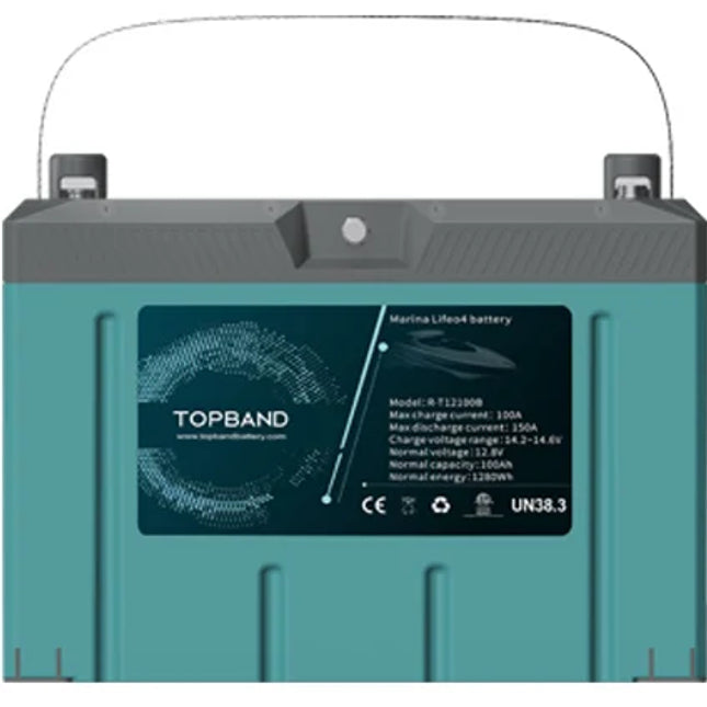 Topband T Series Plus 12V 100Ah Lithium/Lifepo4 Battery With Bluetooth And Heater