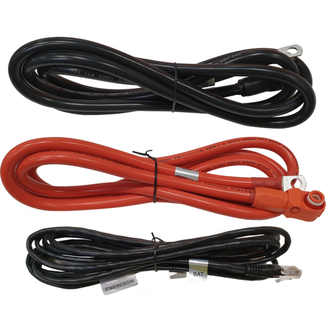 Battery to Inverter Cable Pack Long for Sunsynk (BYD)