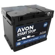 027AGM AVON BATTERY S-STOP 12V 60AH 680CCA AGM-Powerland