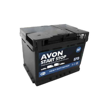 027EFB AVON CAR BATTERY S-STOP 12V 60AH 640CCA EFB-Powerland