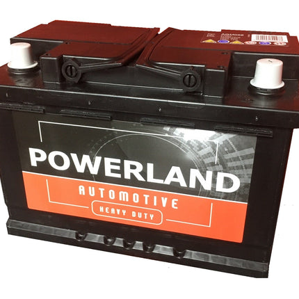 Powerland 096AGM Start/Stop 12v 70Amps CCA (EN) 760A (Type 096)-Powerland