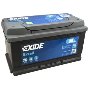 EB802 EXIDE EXCELL CAR BATTERY 110SE - Powerland Renewable Energy