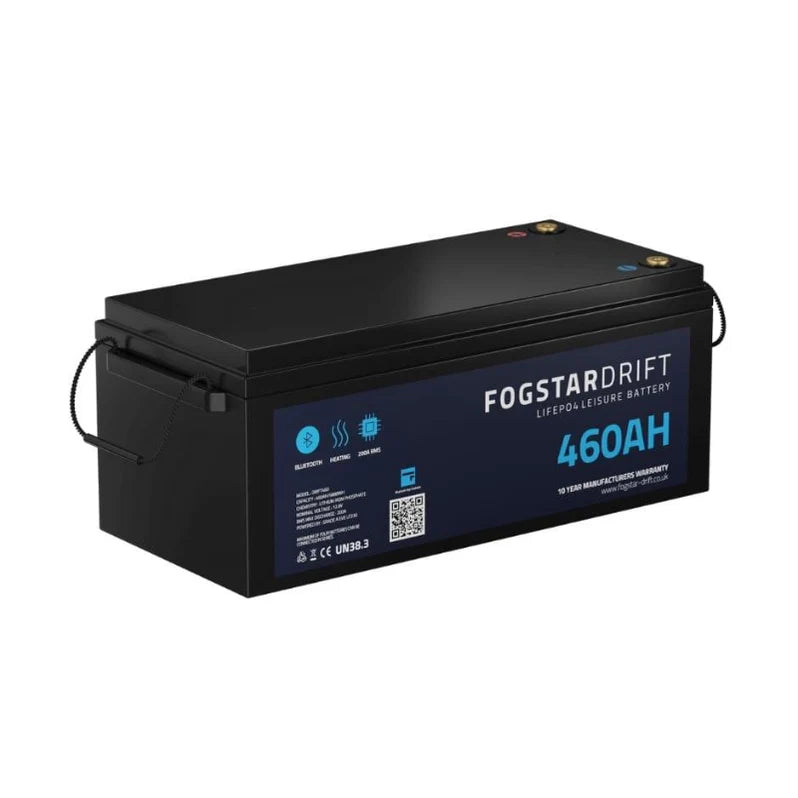 Lithium Leisure Battery - Fogstar Drift 12v 460Ah - Powerland.co.uk