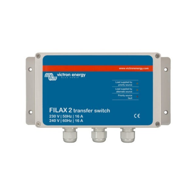 Victron Energy Filax 2 Transfer Switch CE 230V/50Hz-240V/60Hz – SDFI0000000-Powerland