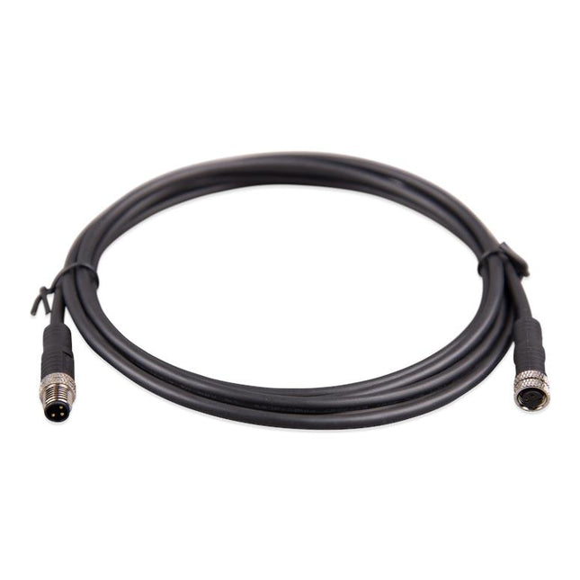 Victron Energy M8 circular connector Male/Female 3 pole cable 1m (bag of 2) – ASS030560100-Powerland