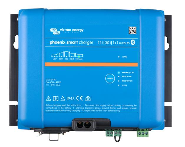 Victron Energy Phoenix Smart IP43 Charger 12/30(1+1) 230V – PSC123051085-Powerland