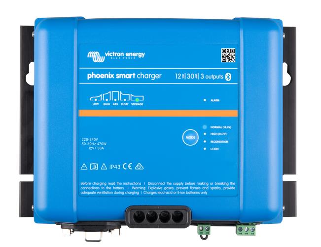 Victron Energy Phoenix Smart IP43 Charger 12/30(3) 230V – PSC123053085-Powerland